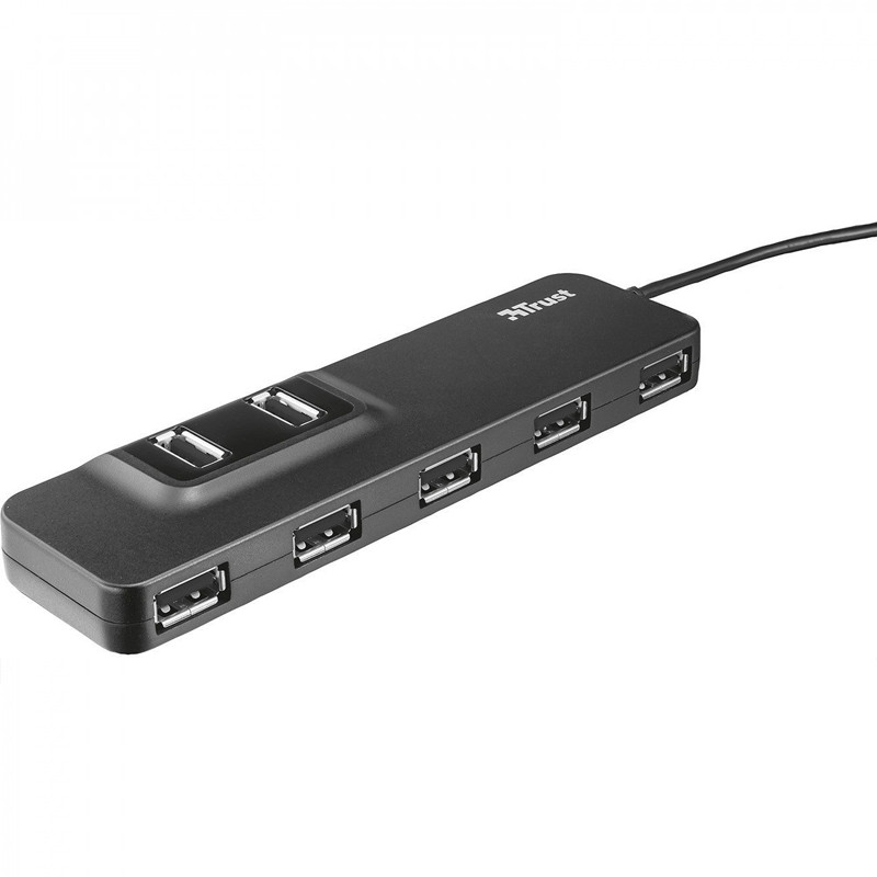 HUB TRUST OILA 7 PUERTOS USB            20576
