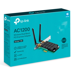 ADAPTADOR TP-LINK WIFI PCIE EXPRESS T4E/1200MBPS/2.4/5GHZ