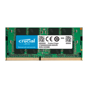 SO DIMM CRUCIAL DDR4 16GB 3200MHZ   CT16G4SFRA32A