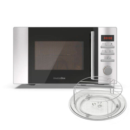 MICROONDAS 20 LITROS. GRILL. CONTROL DIGITAL. INOX