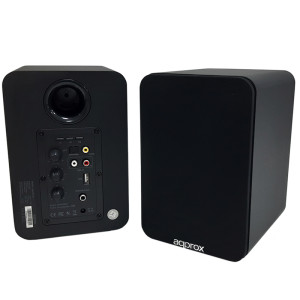 ALTAVOCES APPROX APPSPK02BK AUTOAMPLIFICADOS MADERA NEGRO
