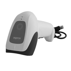 LECTOR CODIGO DE BARRAS APPROX 1D APPLS11ASWH BLANCO AUTOSEN