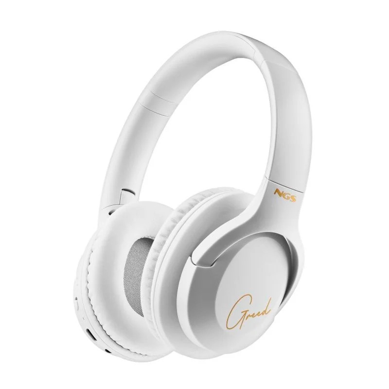 AURICULARES NGS ARTICA GREEDCON MICRÓFONO BLUETOOTH BLAN