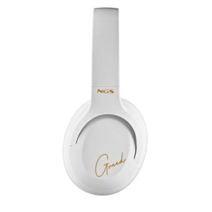 AURICULARES NGS ARTICA GREEDCON MICRÓFONO BLUETOOTH BLAN