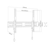 SOPORTE APPROX PARED INCLINABLE TV APPST14A 32"-70"