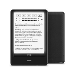 E-BOOK SPC DICKENS LIGHT PRO 6" TINTA ELECTRÓNICA 5614NNEGRO