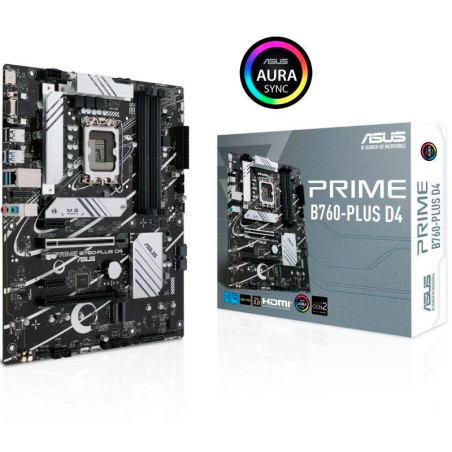 PLACA BASE ASUS PRIME B760-PLUS D4 1700/RAID ATX