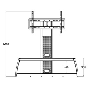 SOPORTE APPROX MUEBLE PARA TV APPST07E