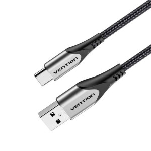 CABLE VENTION USB 2.0 TIPO-C MACHO - USB TIPO-C MACHO 1M GRI