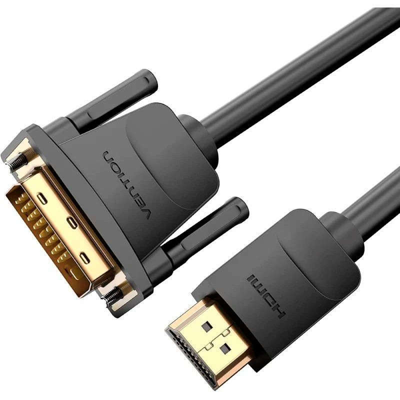 CABLE VENTION  CONVERSOR ABFBF/ DVI MACHO - HDMI MACHO 1M