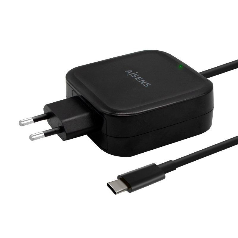 CARGADOR PARED AISENS 1XUSB TIPO-C/ 65W ASCH-1PD65WL-BK