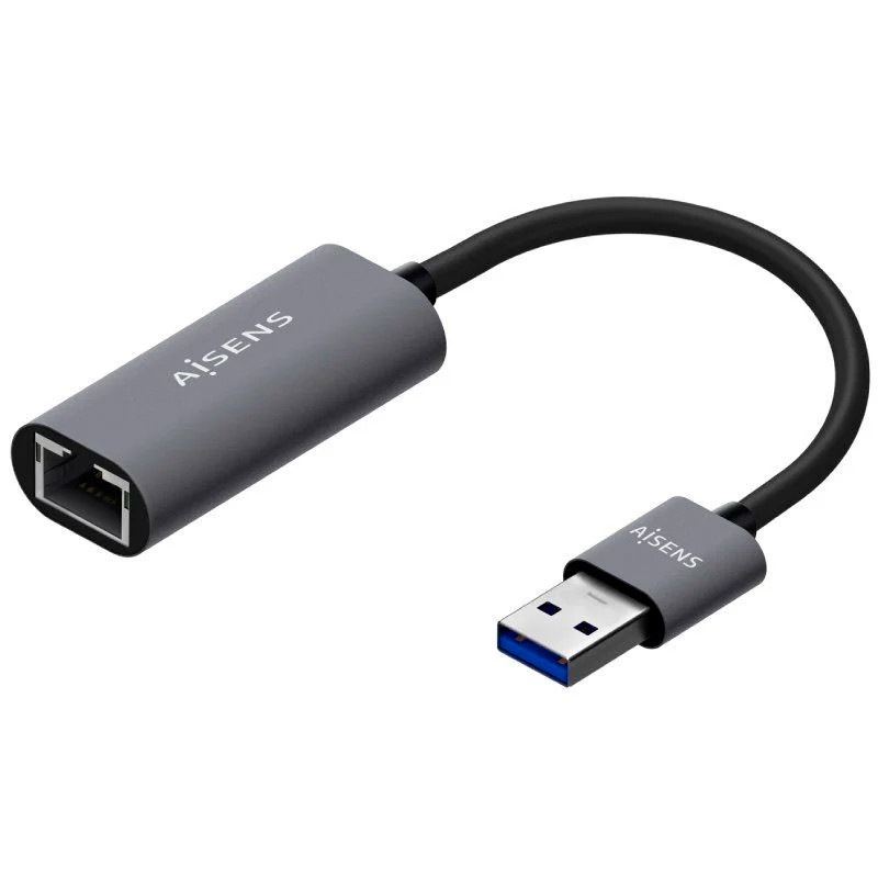 ADAPT.AISENS USB 3.0 RJ45 HEMBRA 15CM  A106-0708 GRIS