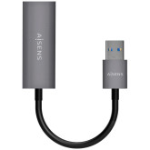 ADAPT.AISENS USB 3.0 RJ45 HEMBRA 15CM  A106-0708 GRIS