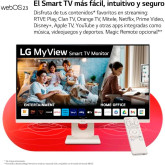 MONITOR LG 32SR50F-W SMART TV MULTIMEDIA BLANCO