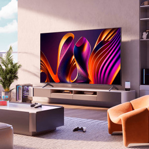 TV HISENSE 55" 55E7NQ QLED SMART TV BLUETOOTH & HDMI