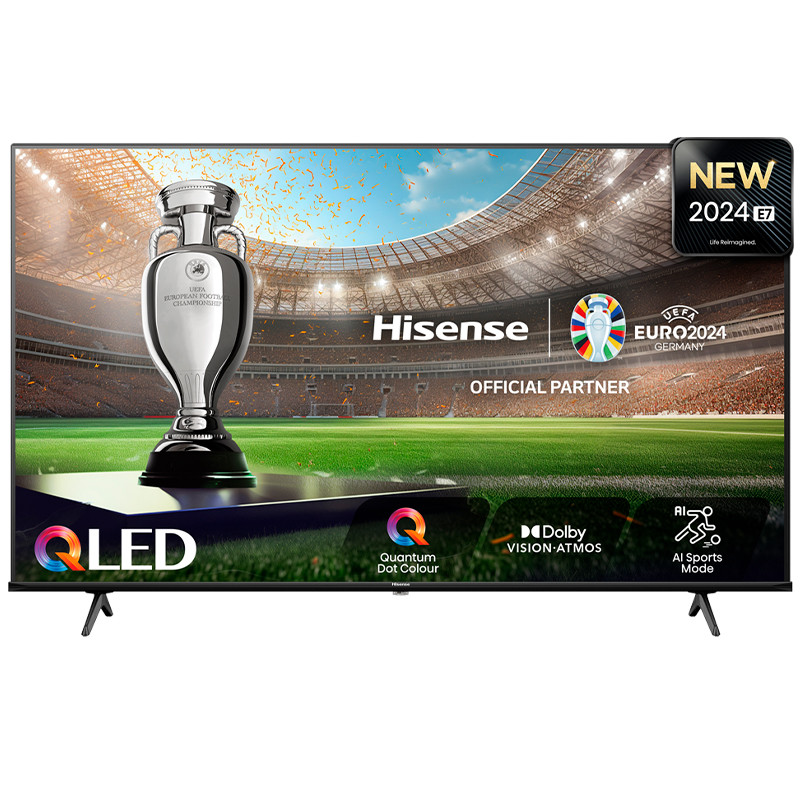 TV HISENSE 43" 43E7NQ QLED SMART TV BLUETOOTH & HDMI