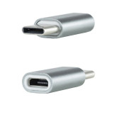 ADAP. NANOCABLE USB TIPO-C MACHO - MICROUSB HEMBRA