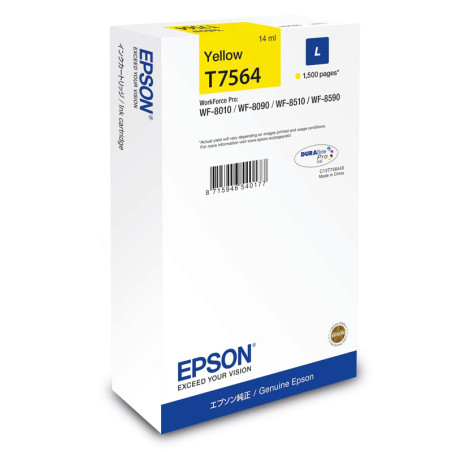 INK JET EPSON ORIG. C13T75644N AMARILLO 1500PAG