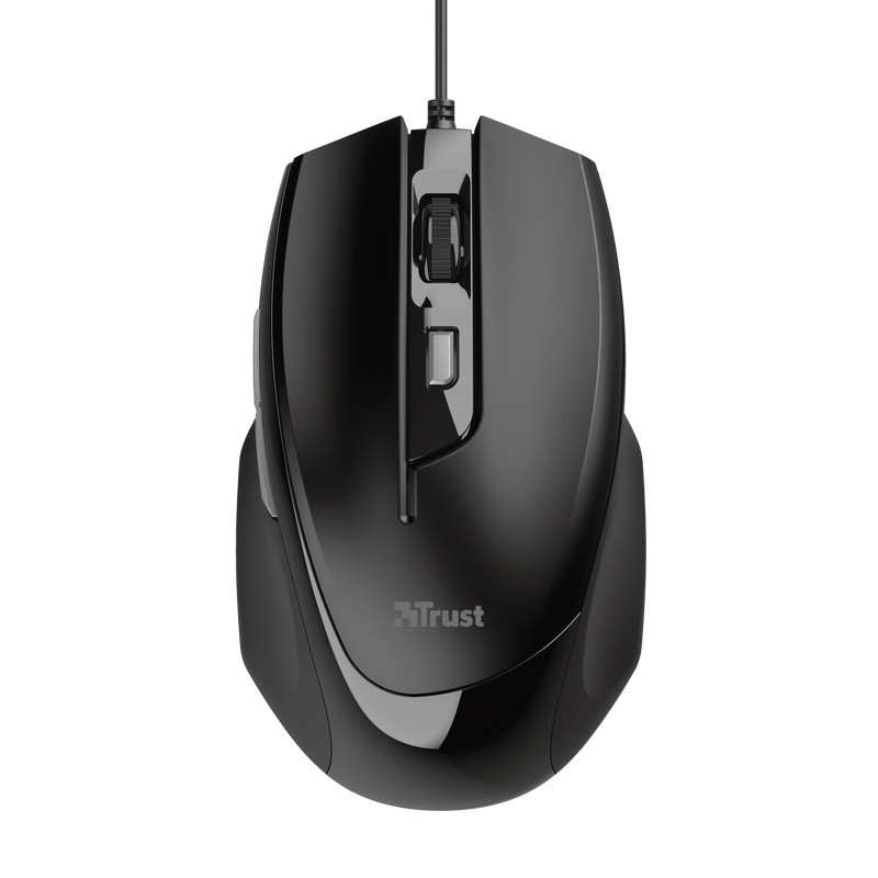 RATON TRUST VOCA HASTA 2400 DPI NEGRO 