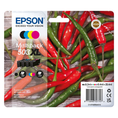 MULTIPACK  EPSON ORIG. C13T09R64010 503XL