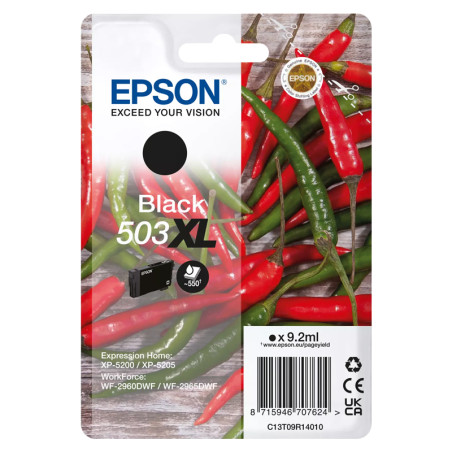 INK JET EPSON ORIG. C13T09R14010 503XL  NEGRO