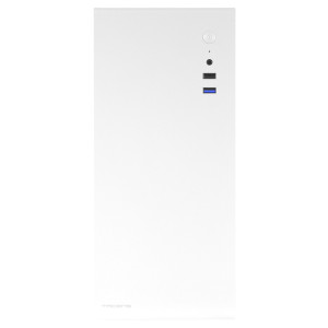 CAJA PC NOX ATX HUMMER NOVA CRISTAL TEMPLADO BLANCO
