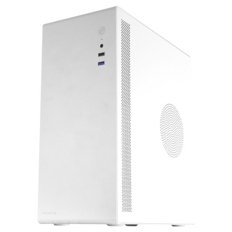 CAJA PC NOX ATX HUMMER NOVA CRISTAL TEMPLADO BLANCO