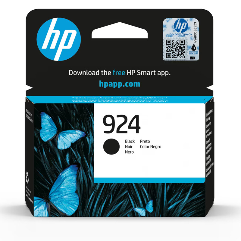 INK JET HP ORIG. HP 924 NEGRO 4K0U6NE (500 PÁG.)
