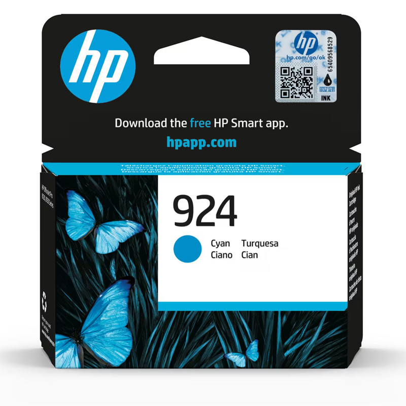 INK JET HP ORIG. HP 924 CYAN 4K0U3NE (400 PÁG.)