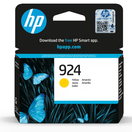 INK JET HP ORIG. HP 924 AMARILLO 4K0U5NE (400 PÁG.)