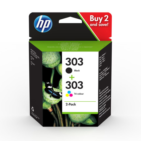 MULTIPACK  HP ORIG. HP 303 NEGRO + COLOR 3YM92AE