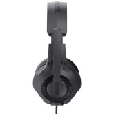AURICULARES CON MICRO  TRUST GAMING JACK 3.5 ROJO NEGRO