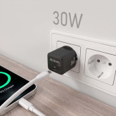 CARGADOR AISENS ASCH-30W1P036 1XUSB TIPO-C 30W NEGRO