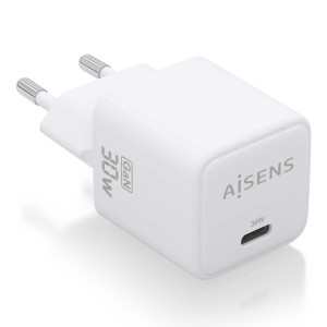 CARGADOR AISENS ASCH-30W1P035 1XUSB TIPO-C 30W BLANCO