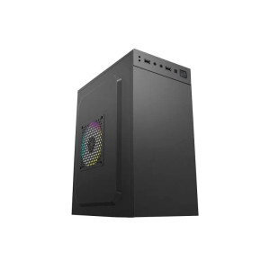 CAJA PC APPROX MICRO ATX APPC-201 USB 3.0 SIN FUENTE  NEGRO 