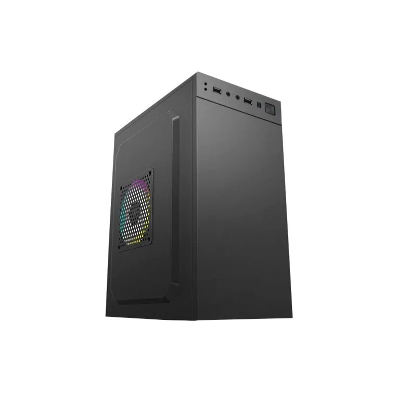 CAJA PC APPROX MICRO ATX APPC-201F USB 3.0  500W NEGRO 
