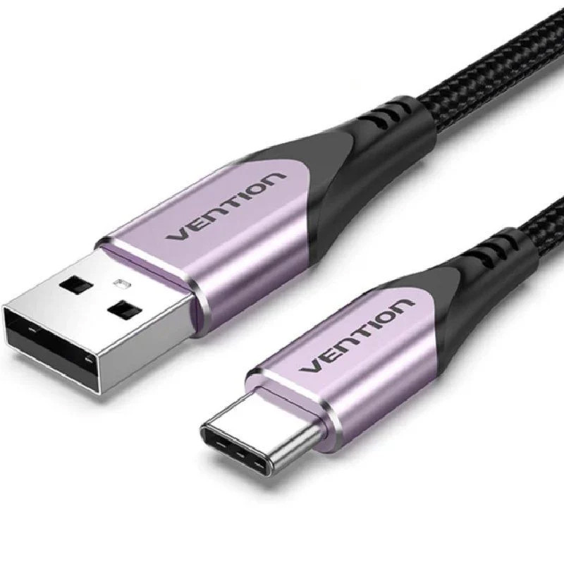 CABLE VENTION USB 2.0 TIPO-C MACHO A USB MACHO 2M PURP CODVH