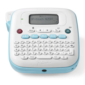 ROTULADORA BROTHER ELECTRONICA DE SOBREM. TN25BT AZUL/BLANCA