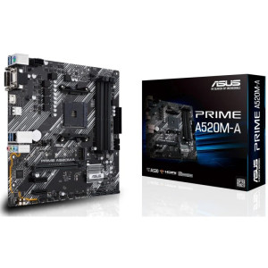PLACA BASE ASUS PRIME A520M-A II CSM MATX DDR4 128GB