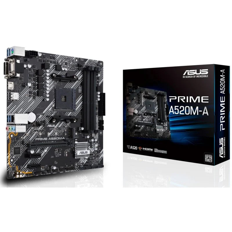 PLACA BASE ASUS PRIME A520M-A II CSM MATX DDR4 128GB