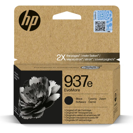 INK JET HP ORIG.4S6W9NE Nº 937 E NEGRO XL
