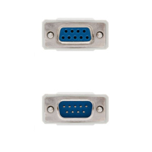 CABLE SERIE NANOCABLE NULL MODEM DB9 M/DB9 H 1.8M10.14.0503