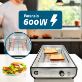 TOSTADOR PLANO INOXIDABLE GRUNKEL TSP-INOX