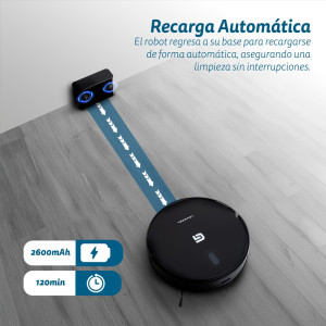 ROBOT LIMPIEZA NAV. GIROSCOPICA GRUNKEL I-DANCERTURBOBRUSH