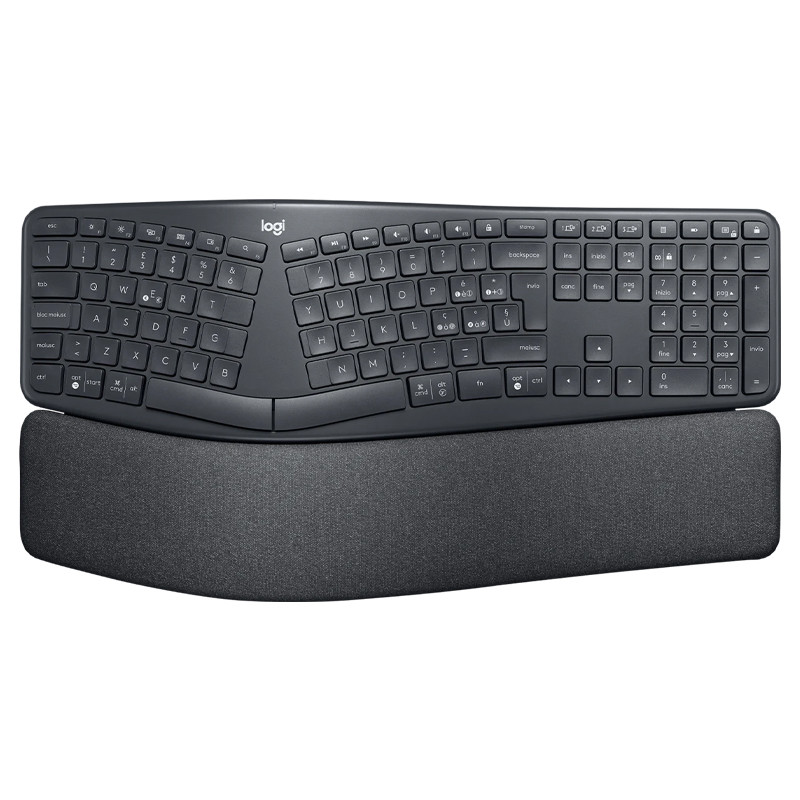 TECLADO LOGITECH BLUETOOTH ERGO K860 NEGRO