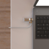 CABLE SEGURIDAD AISENS PORTATILES TIPO KENSINGTON 1.5M