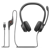 AURICULAR+MICROF. LOGITECH HEADSET H390 USB