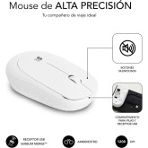 TECLADO+RATON SUBBLIM BUSINESS SLIM INALAMBRICO BLANCO