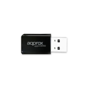 ADAPTADOR APPROX USB WIFI 6 + BT 5.4 AX900MBPS APPUSB900