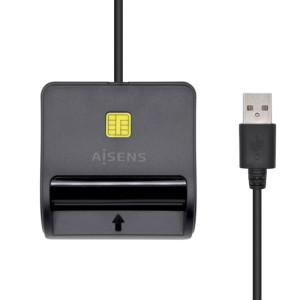 LECTOR DE DNI USB ASCR-SN01-BK AISENS NEGRO